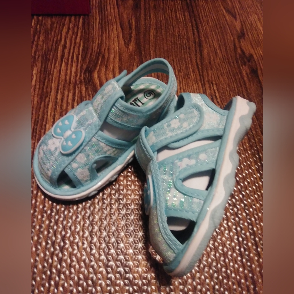 Kids Blue/green Sandals